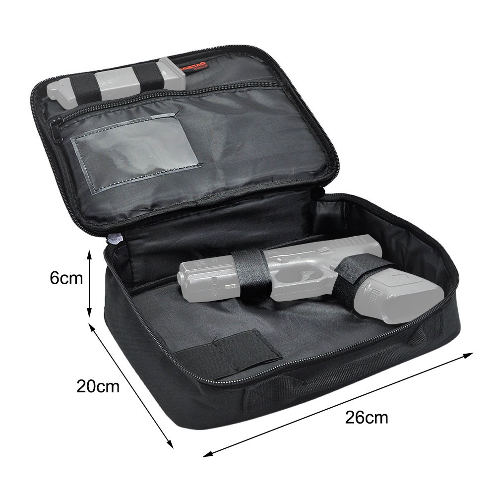 SOETAC Amazon de gran capacidad al aire libre táctica Glock bolsa de almacenamiento de pistolas sismic 206 kit