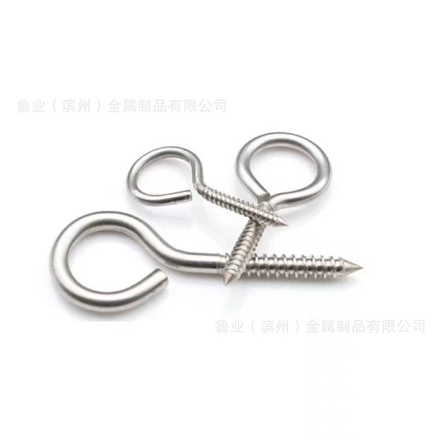Нержавеющая сталь 316 овечий глаз овечий глаз самоатакующий гвоздь винт световой крючок завод имеет большой объем поставок, отличная цена