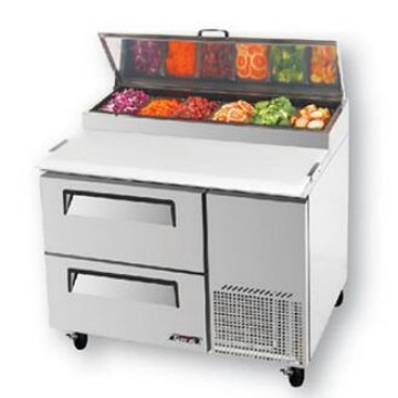 美国Turboair特博尔CTPR-44-D2抽屉式比萨台操作台冷藏保鲜柜