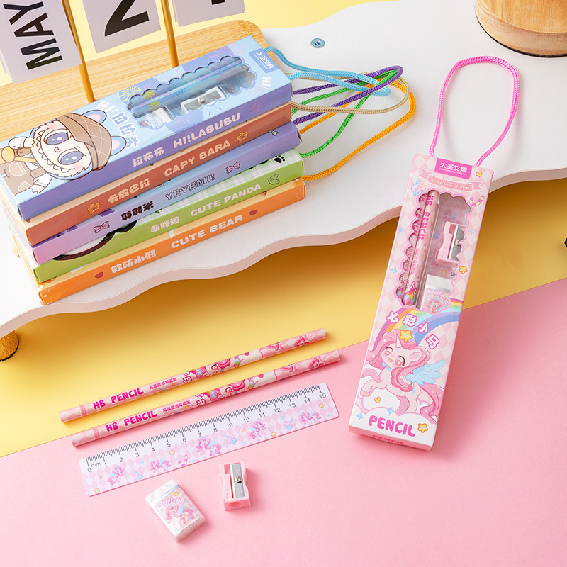 文具セット 小学生 鉛筆5本セット 幼稚園ギフト 小学生 ご褒美ギフト 賞品 文具卸売|undefined