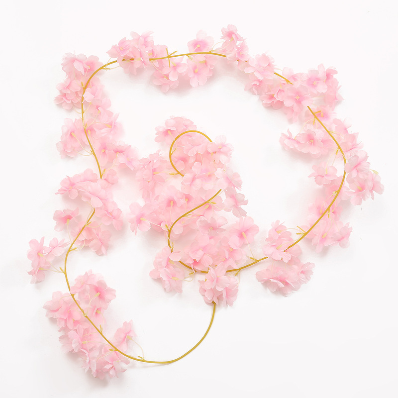 桜の藤条の造花のエアコンのパイプをシミュレーションして、装飾の花藤の結婚祝いの天井の藤の花条の越境の対外貿易を遮ります。|undefined
