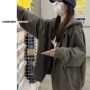 秋季连帽流行灰色卫衣