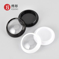 3g white and black loose powder palette cat eye palette small round palette eyeshadow compactor plastic palette face cream bottle nail polish palette