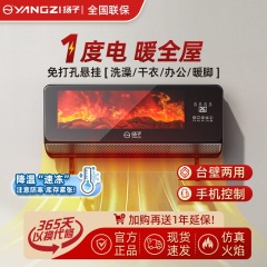 揚子壁掛け式穴なしヒーターヒーター家庭用浴室速熱電気暖房小太陽省エネ節電