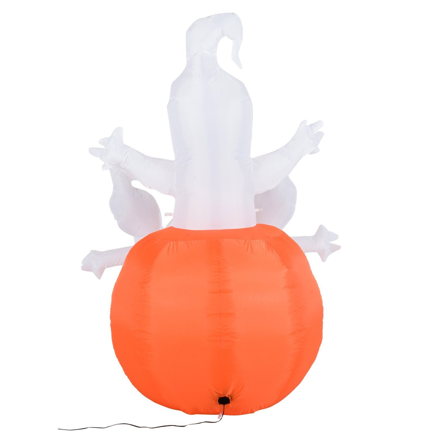 Halloween decoración apoyos calabaza fantasma inflable modelo fantasma Festival luminoso lámpara calabaza Halloween fantasma modelo