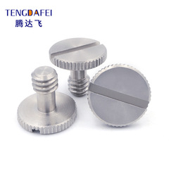 1/4 camera screw stainless steel hexagonal one-word quick-release screws pan-tilt tripod base quick-release plate screws