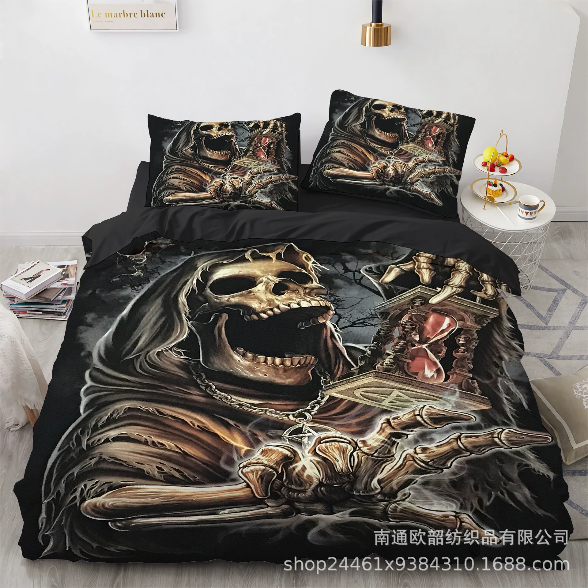 Set, bedspread, duvet cover, wish, Amazon, 3D, 3 piece set