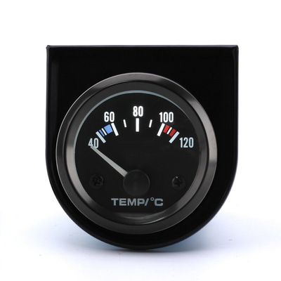 Cross border automobile refit water temperature meter 52mm12V General fund automobile meter 40-120 Celsius