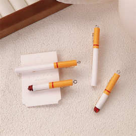 搞怪创意香烟发夹女个性趣味仿真烟头鸭嘴夹侧边刘海夹子发卡头饰