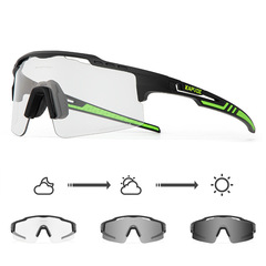 Kapvoe Photochromic Mountain Bike Cycling Glasses – Outdoor Sports Unisex Windproof & Colorful Protection for Road Biking