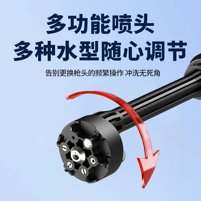 Portable car washer, portable high-pressure water gun car