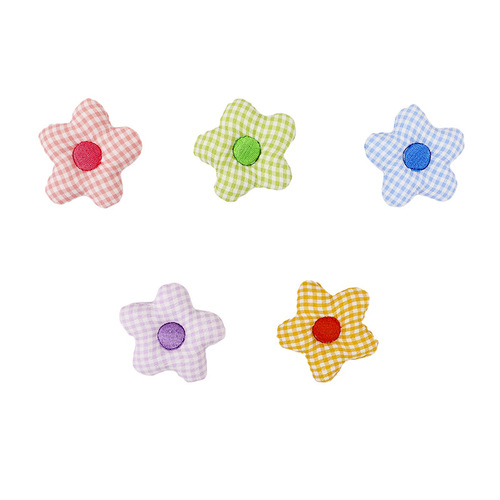 Wholesale Colorful Five-Pointed Star Brooch Cute Girl Heart Girl Bag Pendant Korean Style DIY Handmade Fashion Accessory