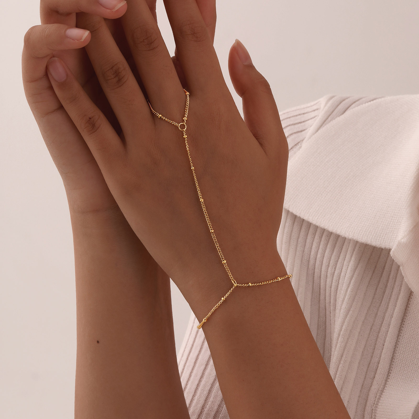 6g Weight Artificial Pearls Inlay Material Bracelets Classification 304 Stainless Steel Chain Material cable chain Chain Type Daily Occasion 304 Stainless Steel Material Geometric Pattern All Seasons Season Women's Gender Plating Design IG Style Style IG Style Geometric 304 Stainless Steel Artificial Pearls Cable Chain Bracelets In Bulk 11