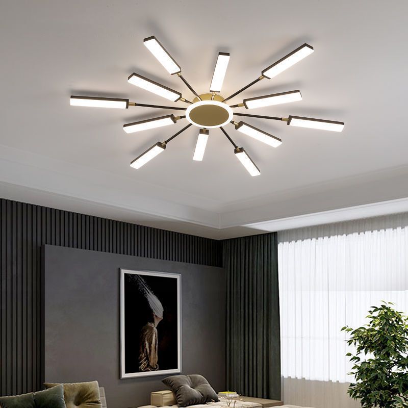 Scandinavian Living Room Style Ceiling Lamp, Home Creative Bedroom Room Lamps, Modern Simple and Atmospheric Restaurant Lighting