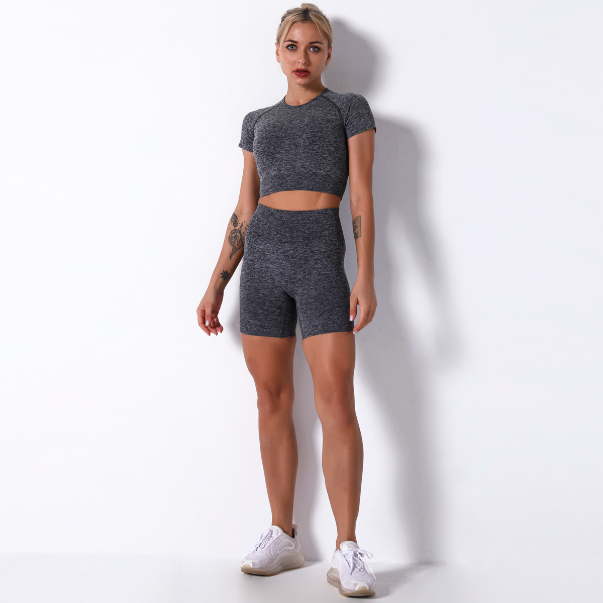 sexy tight-fitting sports fitness set NSLX50105