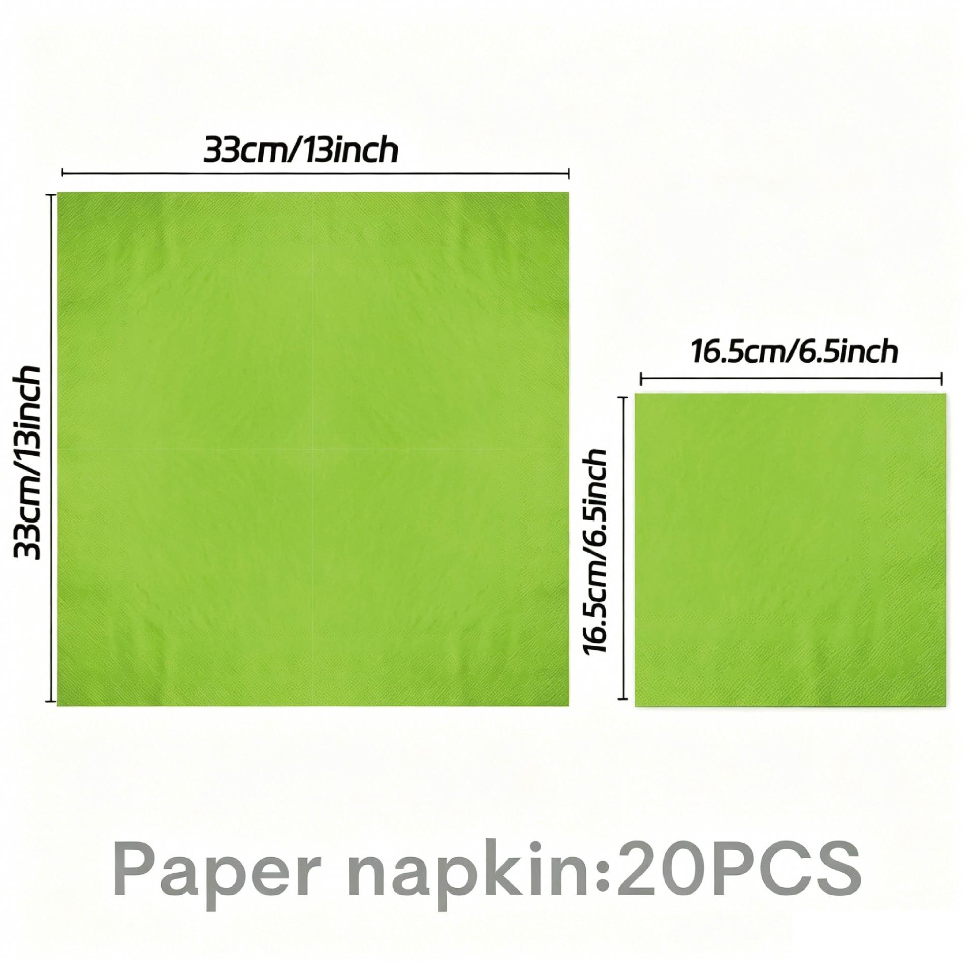 Toallas de papel (20 hojas / paquete)