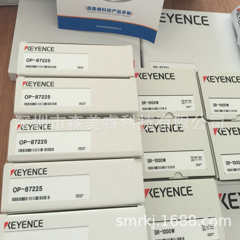 基恩士SR-1000,OP-87225,OP-87231全新原包装正品二维码读取器