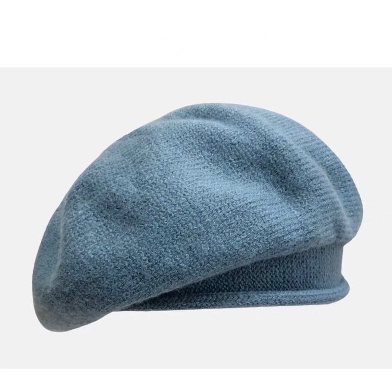 Women's Vintage Wool Beret For Autumn And Winter Hat_voghion.com