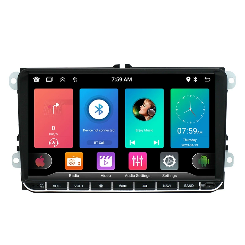 Навигационное устройство для мотоцикла 9-дюймов на Android, универсальное, CarPlay беспроводное, подходит для общественных навигаций, умное навигационное устройство
