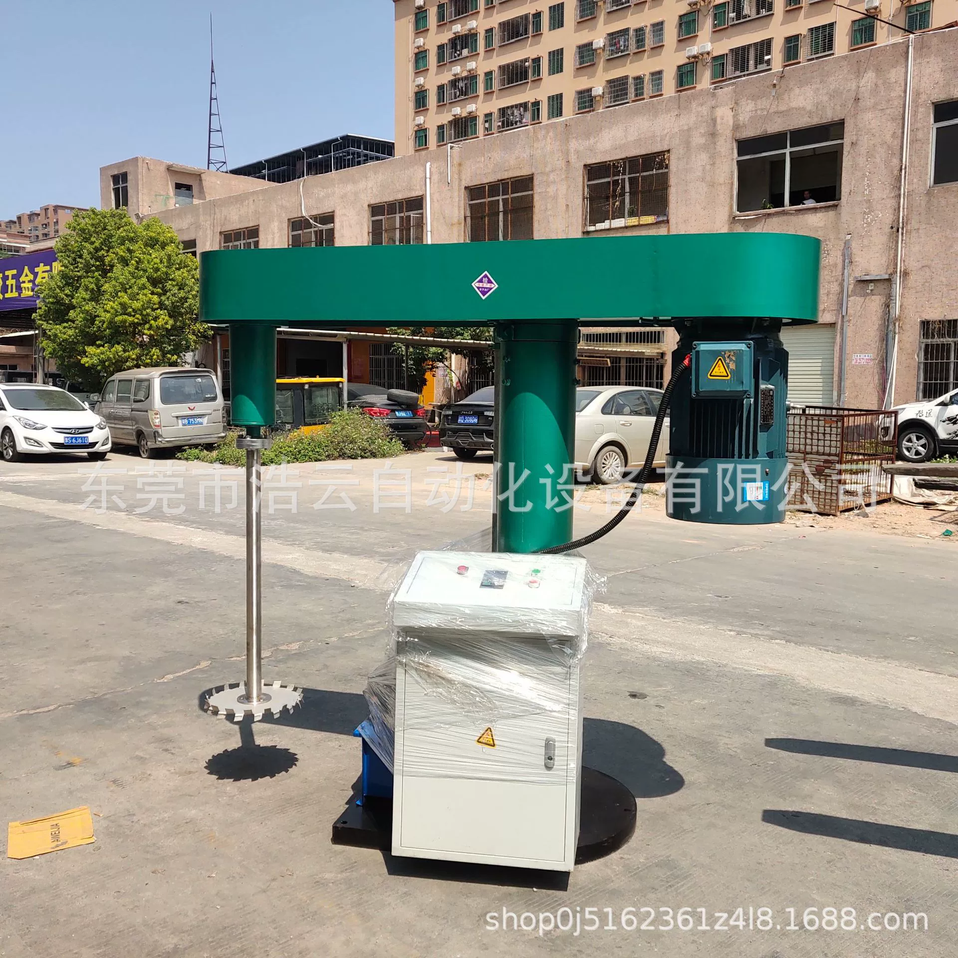 Готовая к заводу высокоскоростная диспергирующая машина, гидравлическая машина для смешивания и диспергирования с переменной частотой, краска, покрытие, вертикальное гидравлическое подъемное двойное устройство