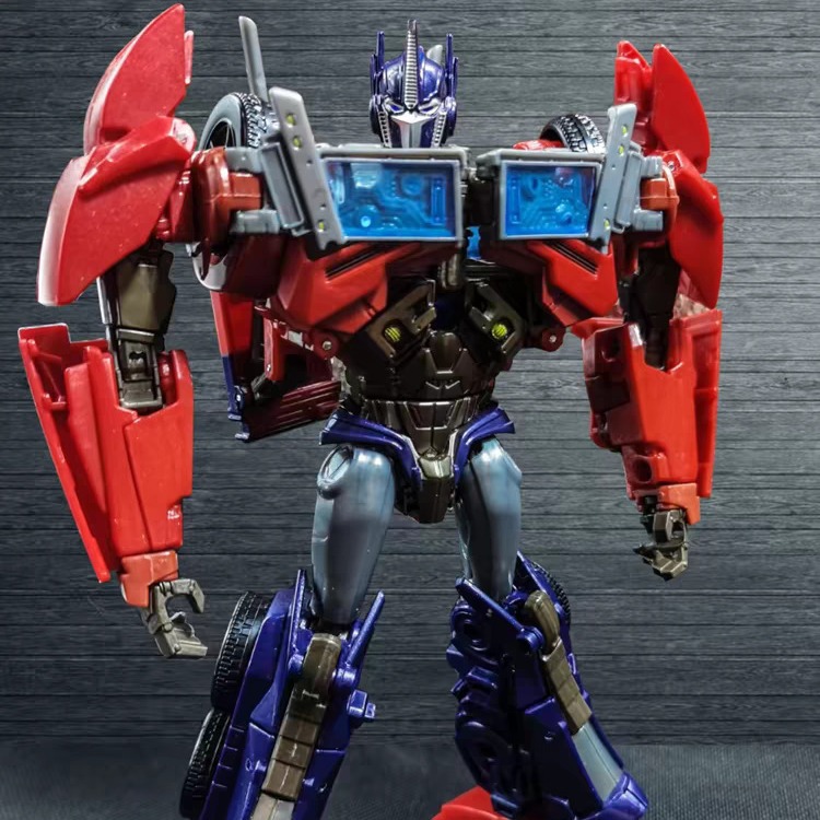 (2개) APC 변형 장난감 아파치 TFP 킹콩 리더 1 차 컬러 메가 트론 V 데이 일본어 에디션 OPTIMUS SKY CHARGE 칼럼 비행 산