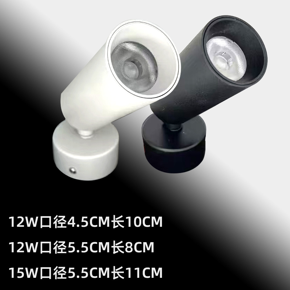 Ángulo ajustable de lámpara de luz LED de techo, lámpara de luz de techo pequeña doméstica, lámpara de luz de luz image 9