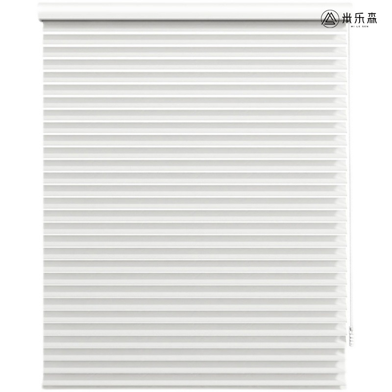 香格里拉窗帘卷帘柔纱帘布百叶窗帘卫生间阳台办公室遮光卷拉式|undefined