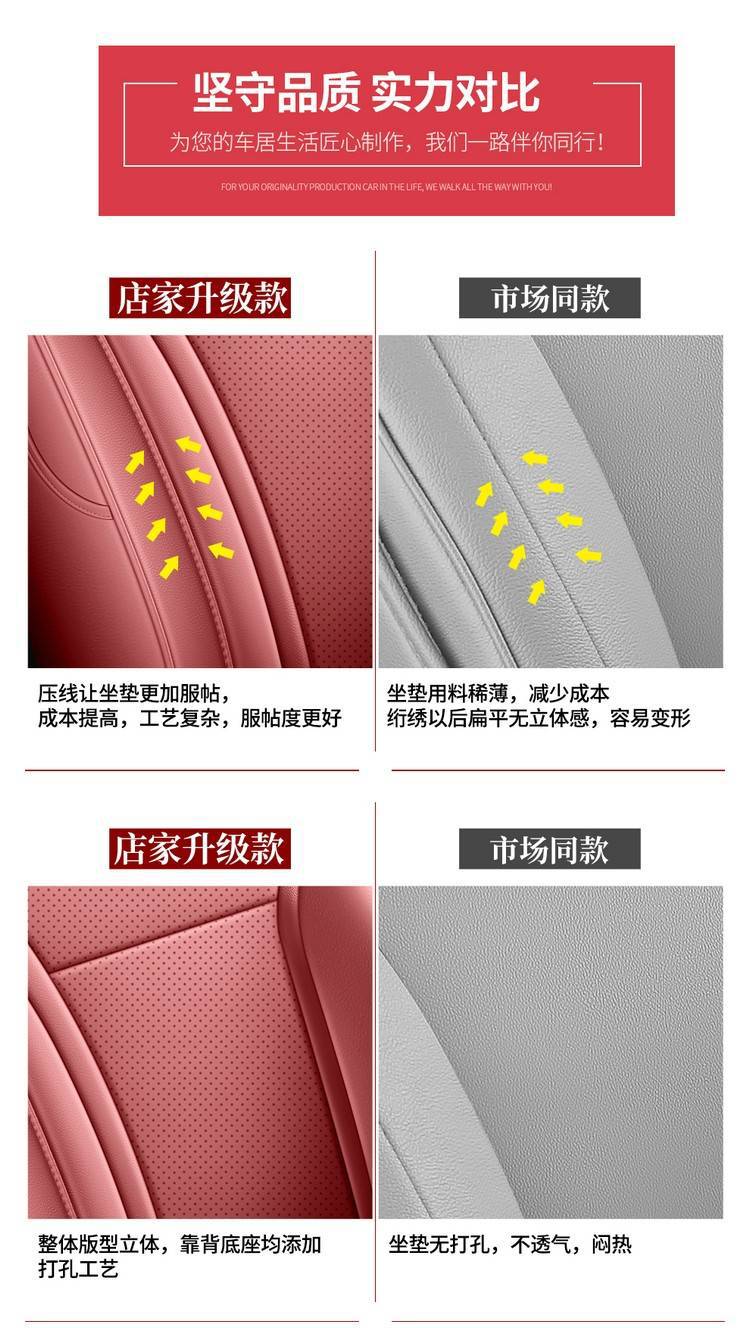 Hongqi HS3 PHEV seat cover leather full set