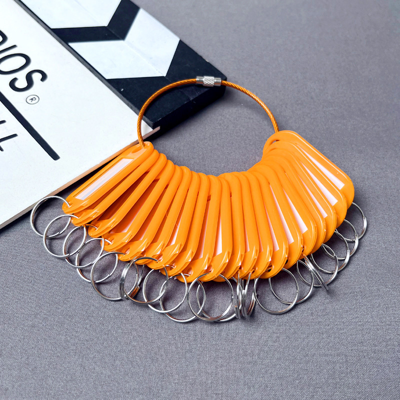 School dormitory key plate storage tag property intermediary rental housing building key buckle classification tag string