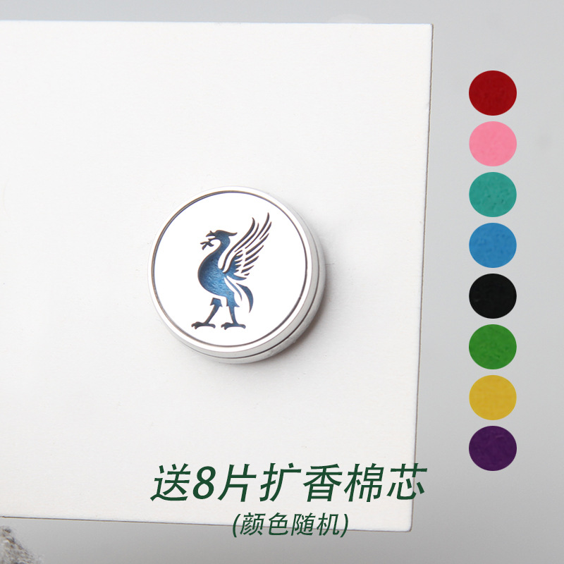 Aromaterapia piedra hebilla fragancia válvula de respiración clip Perfume Aceite Esencial pecho pin hebilla de acero inoxidable logotipo Hong Kong, Macao y Taiwán tiro especial image 24