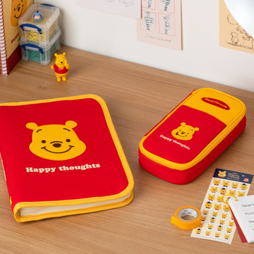 Korean cartoon Winnie the Pooh ipad bag tablet computer bag 11 inch 13 inch apple laptop sleeve bag