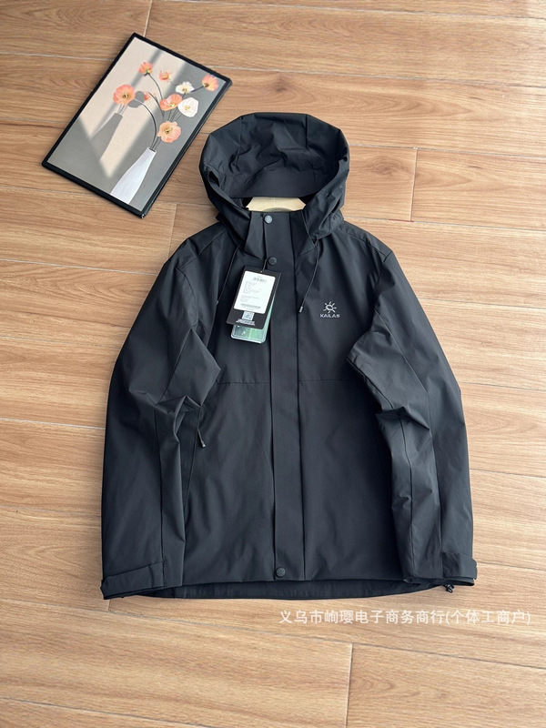 凯乐石男士户外徒步登山运动冲锋衣FLT防风防水夹克外套|undefined