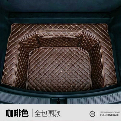lower compartment mat, Trunk Mat - brown-color-full-coverage-lower-layer-trunk-mat-mg-mulan-mg4