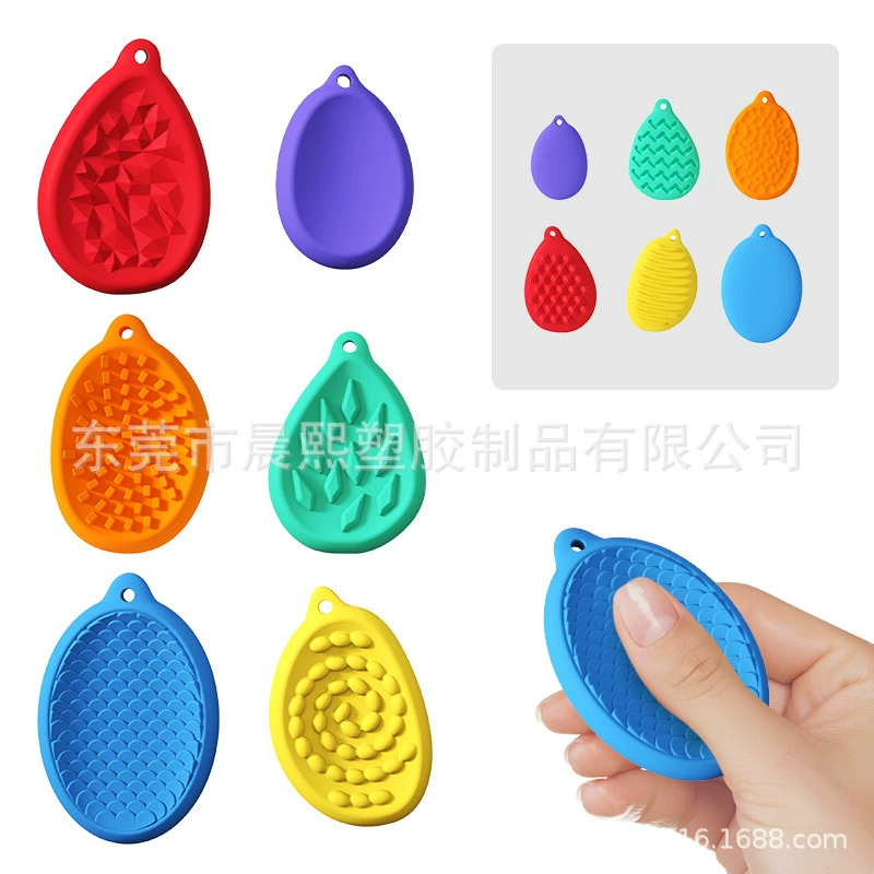 Силиконовая мягкая игрушка для пальца, Amazon, антистресс