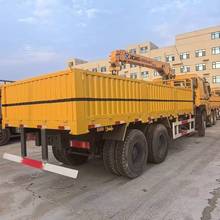 出口非洲豪沃二手371马力随车吊随车起重机5吨-12吨价格