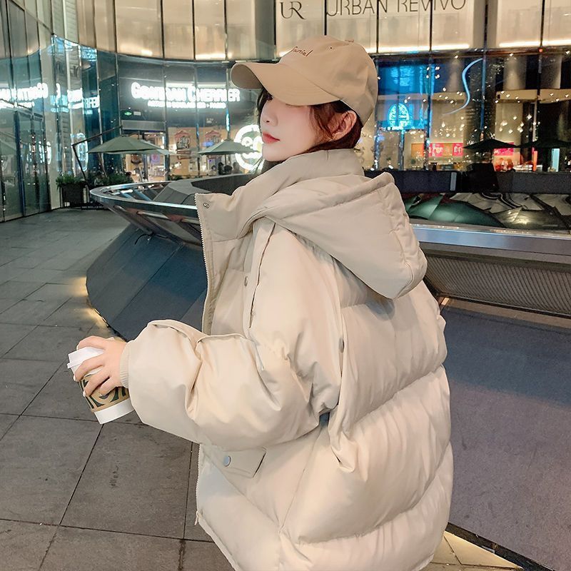 加厚面包服短款羽绒棉衣棉服女韩版宽松秋冬季外套棉袄2025年新款|undefined