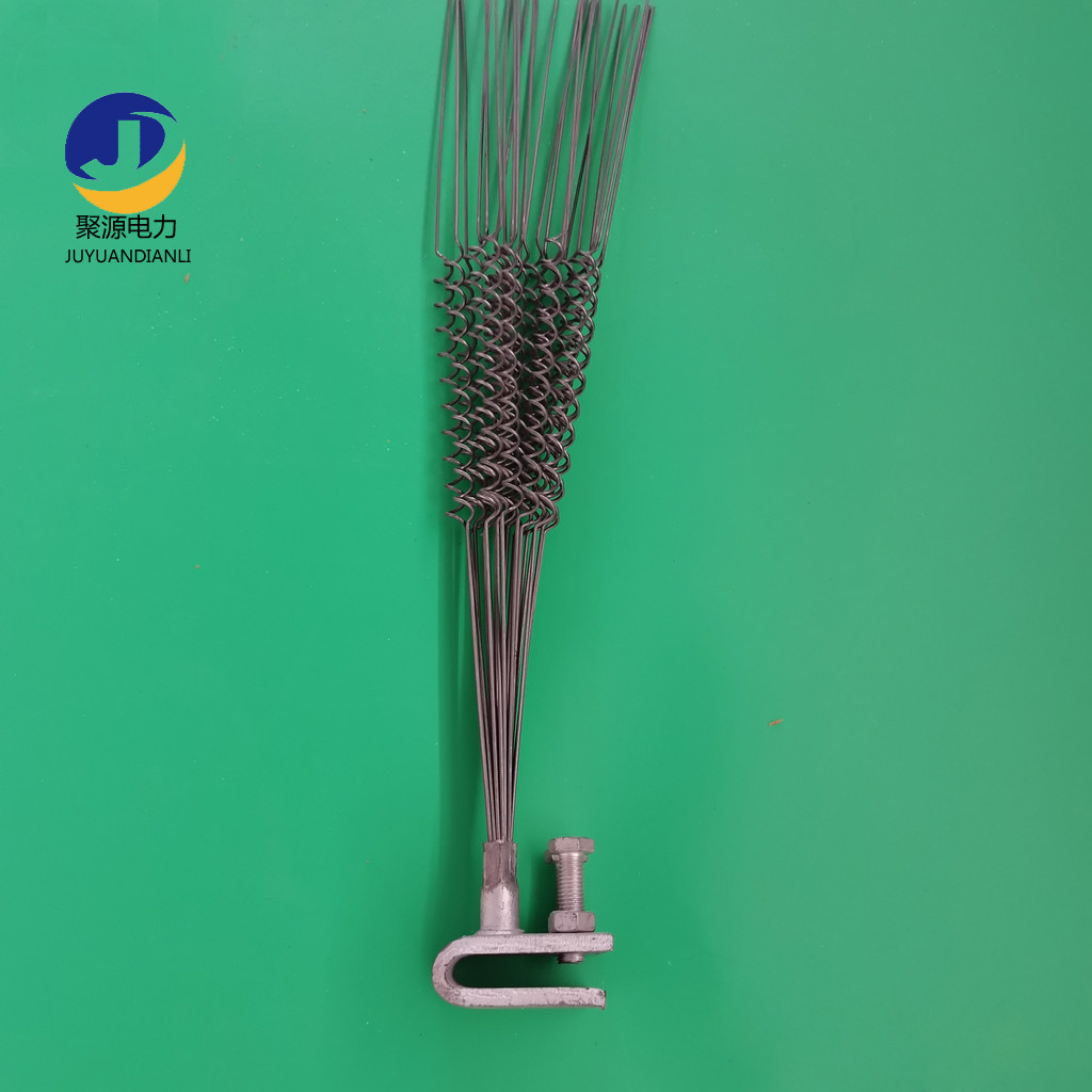 防鸟刺 伸缩式防鸟刺 热镀锌赶鸟工具 螺旋式防鸟刺 通信电力工程