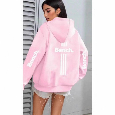 Women's Clothing Unisex Couple Fleece Lined Hoodie Sweatshirt Letter Print 5046 For Women_ecoleips.com