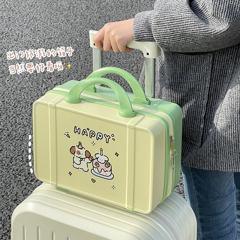 Original 2023 nueva bolsa de cosméticos de gran capacidad portátil de alto sentido caja de cosméticos de viaje ins caja de almacenamiento de maquillaje