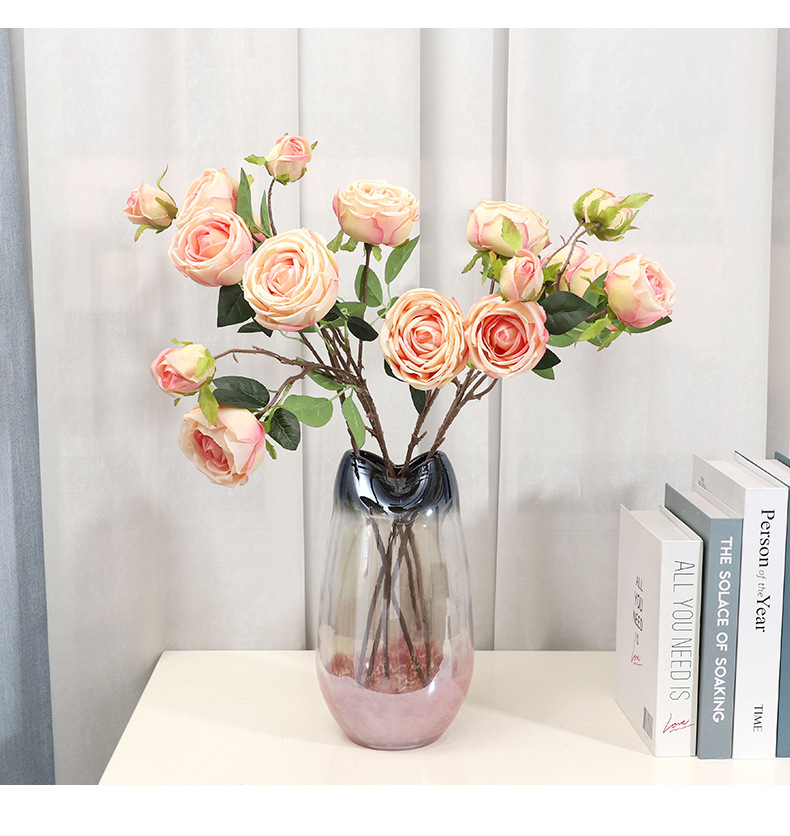 Silk Flower Material Elegant Romantic Flower Silk Flower Artificial Flowers