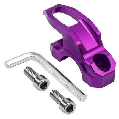 Modified Aluminum Alloy Faucet — Motorcycle Handle Cover - mirror-code-hook-purple