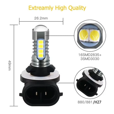 strobe effect, ultra-bright, upgraded with | Fog lamp