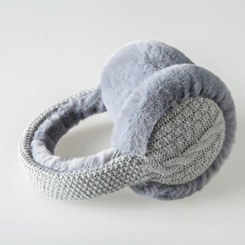 thumbnail image 1 of Orejeras cálidas nuevas orejeras de estudiante lindas de punto de lana de invierno de estilo coreano para hombres y mujeres en otoño orejeras de ciclismo calentadores de orejas, 1 of 5