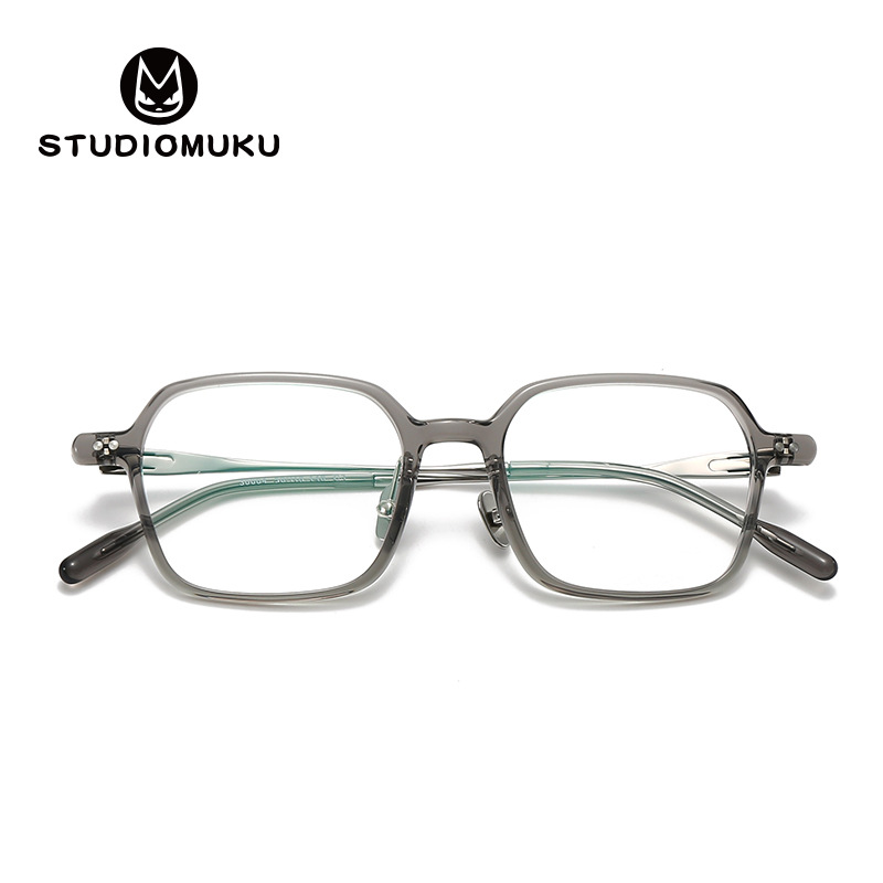 Gafas de madera STUDIOMUKU Un marco de gafas frío por fuera y caliente por dentro
