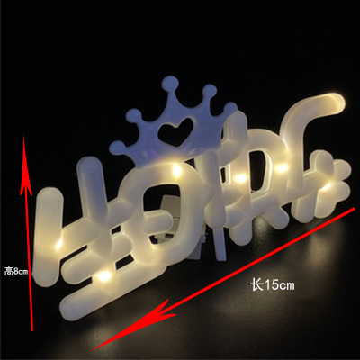 Caja de regalo de flores embalaje decorativo luz 520 confesión amor cálido luz propuesta romántica diseño LED gran tamaño pequeño