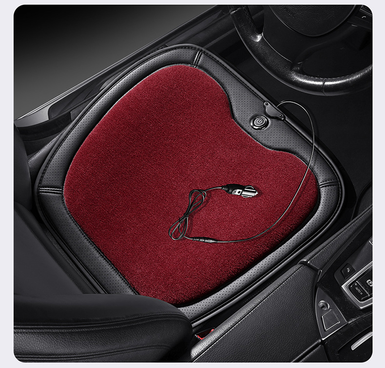 Graphene car heating cushion winter seat cushion car electric heating cushion 12 24 general cross-border manufacturers on behalf