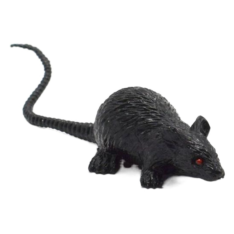 New and Unique Mini Mouse Cub Model Prank Scary Toy Halloween Cat Pet Toy