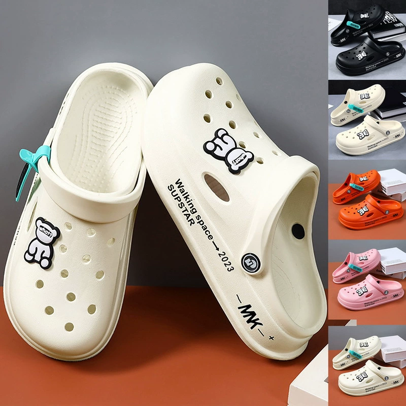 Летние пещерные туфли сандалии женские топая на фекалии