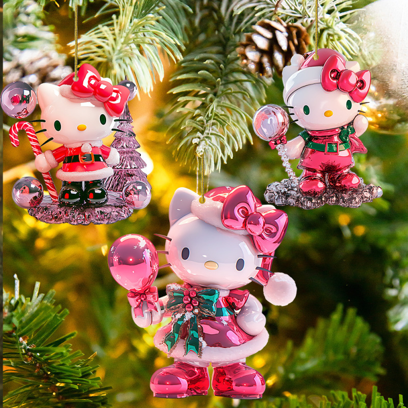 新しいアニメのかわいいピンクの子猫のリュックサックの新しい熱売2D平面キーホルダーのアクセサリー|undefined