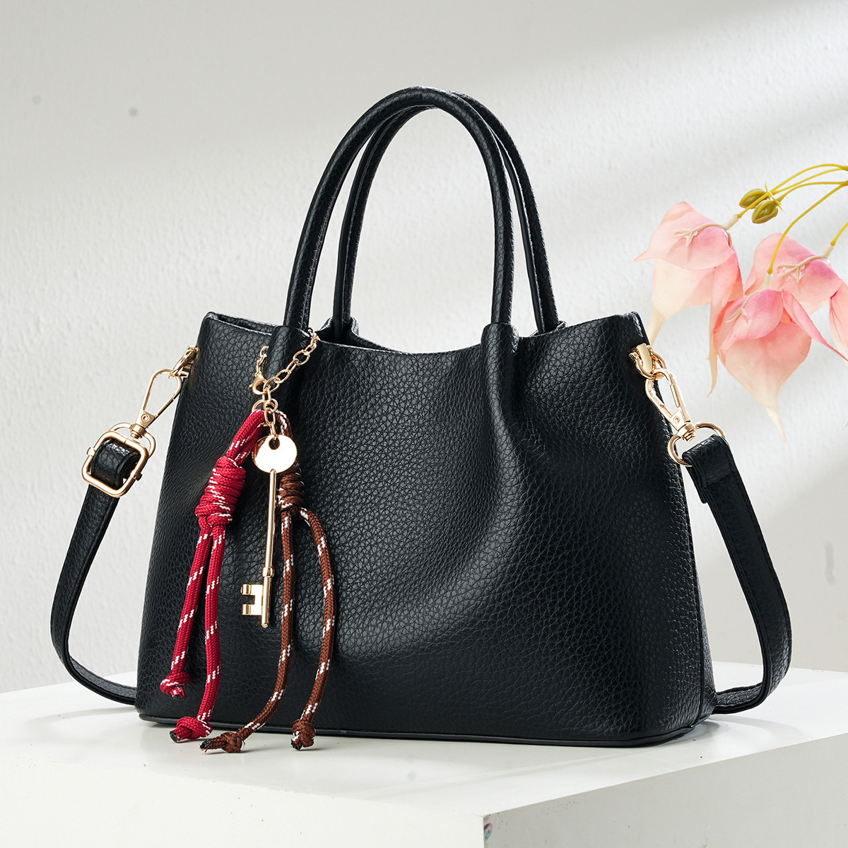 Temperamento atmósfera bolsos de moda bolsos de mujer de gran capacidad bolsos de hombro bolsos de madre bolsos de hombro casuales Handbag